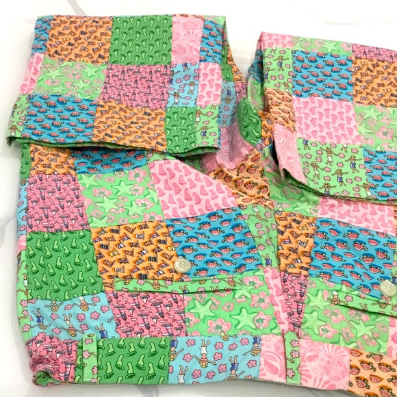 Vineyard Vines Patchwork Girls Capri - Picture 9 of 15